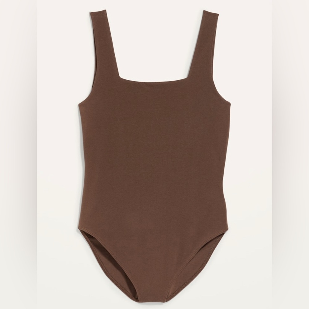 Brown tank bodysuit